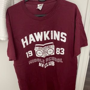 Stranger Things Hawkins AV Club Shirt